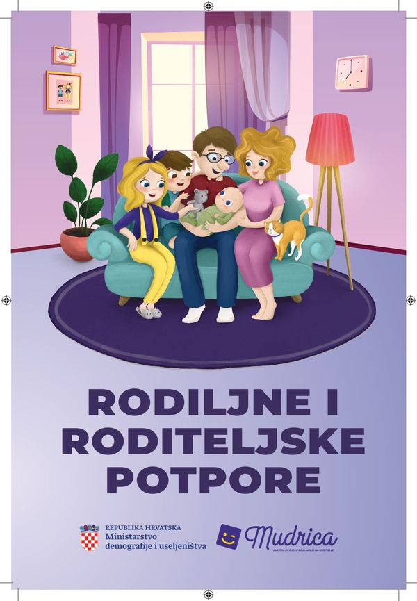Informativna brošura „Rodiljne i roditeljske potpore“,
